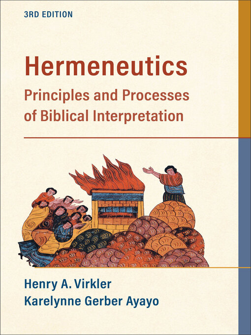 Title details for Hermeneutics by Henry A. Virkler - Available